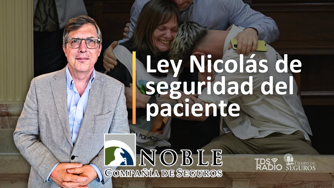 Conversamos con el Dr. Fabián Vítolo, Médico, Director de Relaciones Institucionales y Servicios Médicos de NOBLE Compañía de Seguros, para conocer más acerca de la "Ley Nicolás de Seguridad del Paciente", su origen y más.